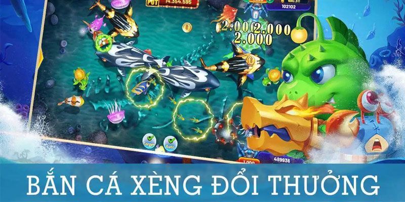 Bắn Cá Xèng - Săn Cá Thả Ga, Tiền Về Cực Đã, Đổi Vận Ngay