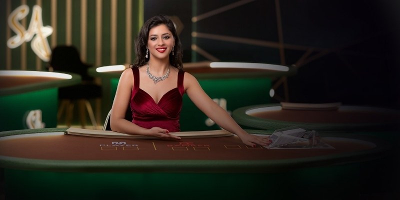 Sảnh casino SA sở hữu Dealer chuyên nghiệp và xinh đẹp