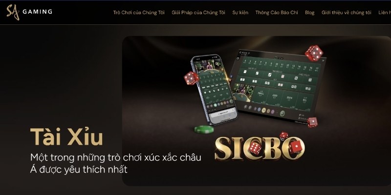 Sicbo Tài Xỉu kịch tính, rất đáng trải nghiệm tại sảnh SA